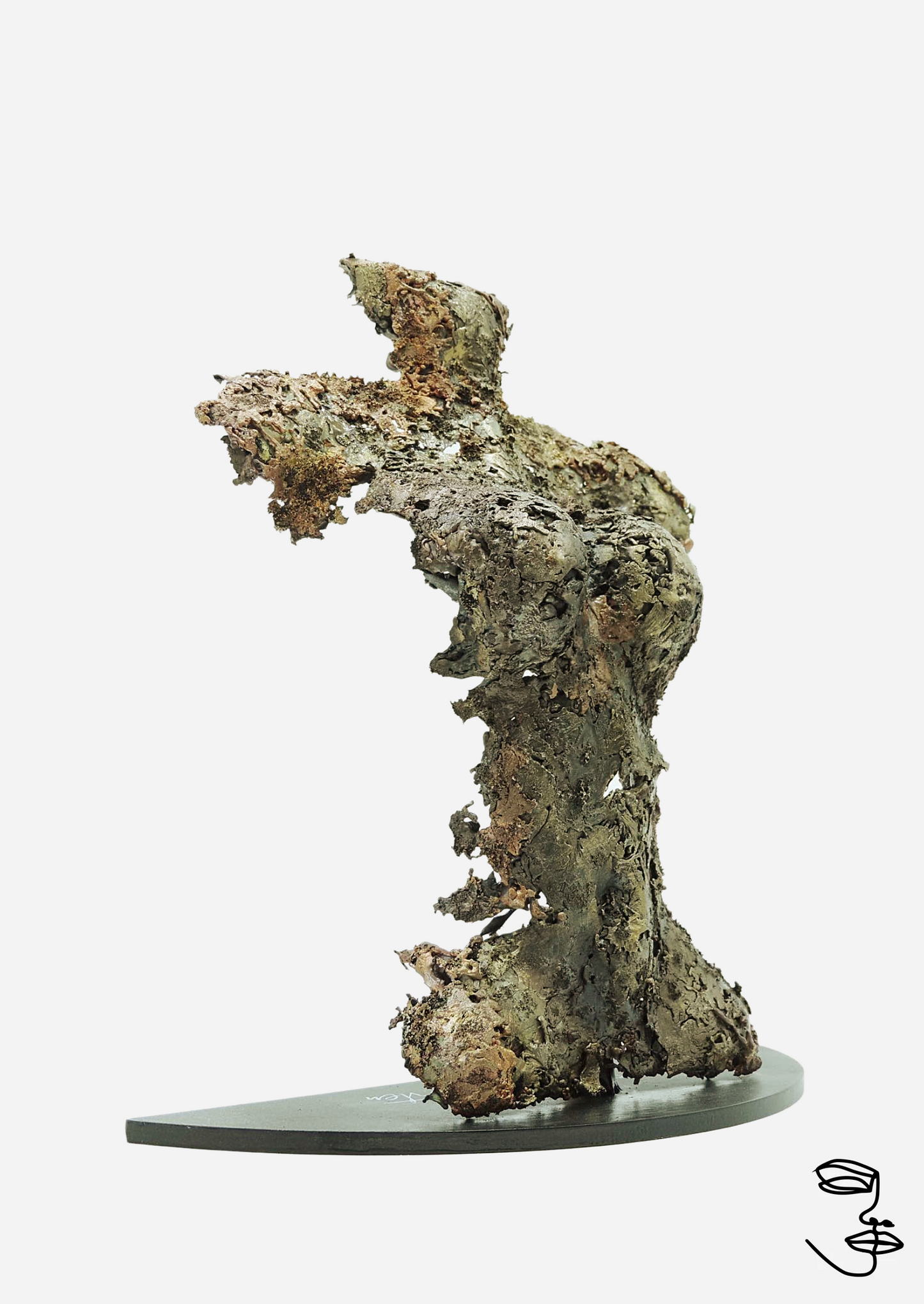 Sculpture "CUIVRASSE"