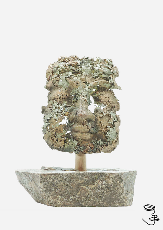 Sculpture "MER D'HUILE"