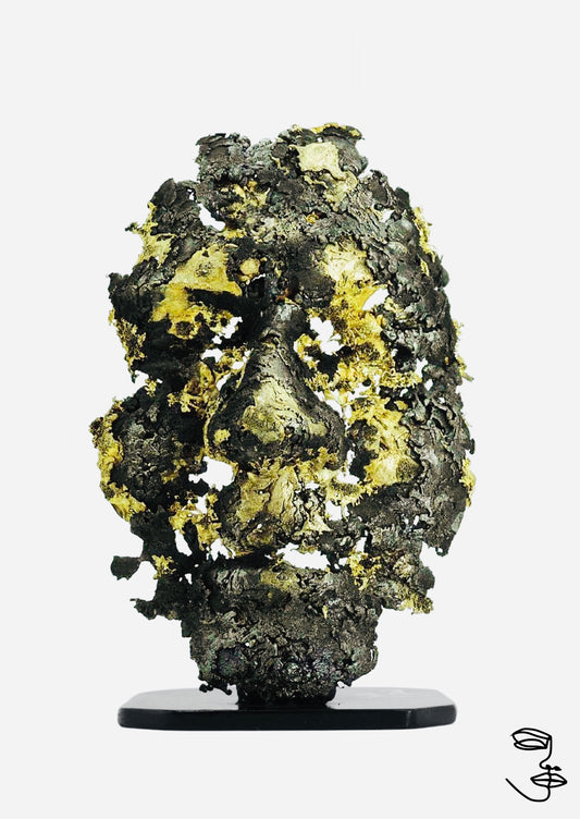Sculpture "BLACK & GOLD"