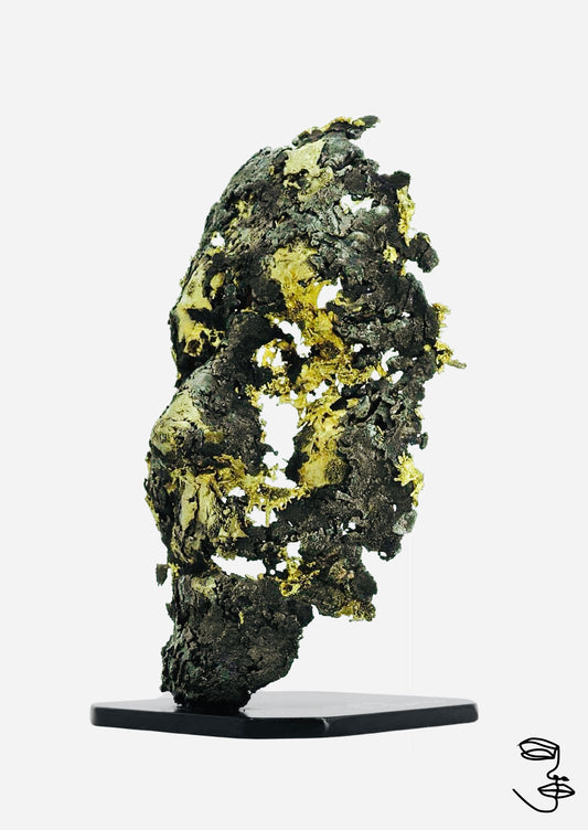 Sculpture "BLACK & GOLD"