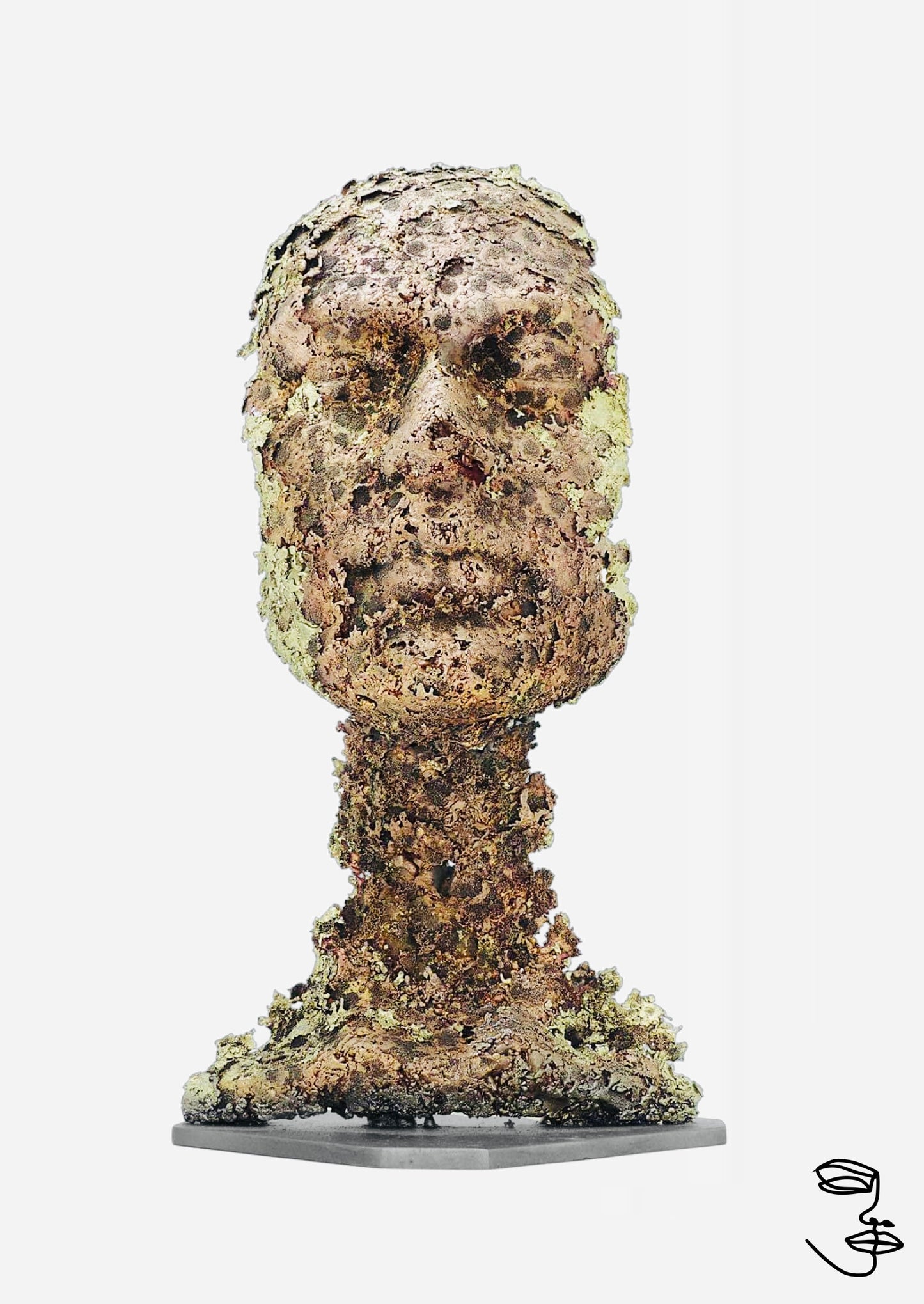 Sculpture "POST BRONZE"