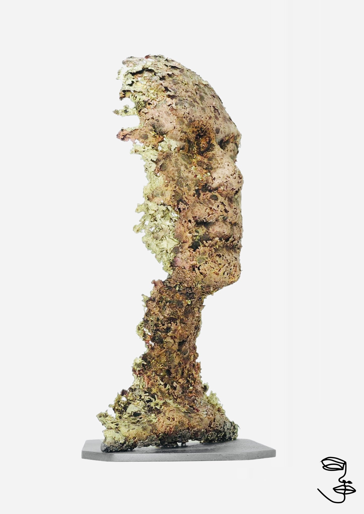 Sculpture "POST BRONZE"