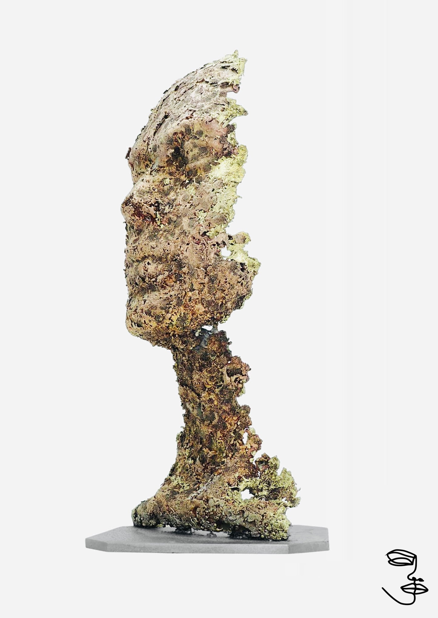 Sculpture "POST BRONZE"